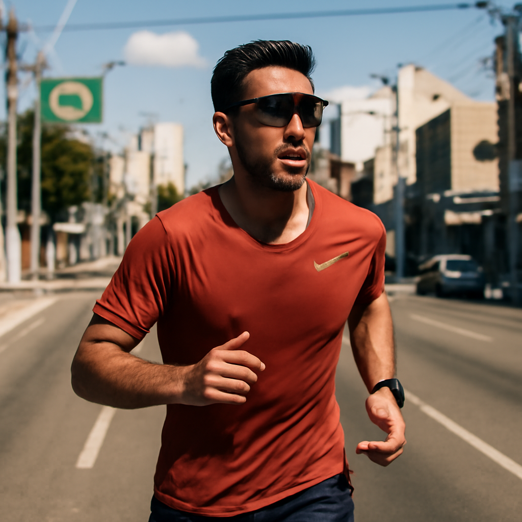 Efeito estufa no rosto na corrida: como escolher óculos ventilados para não perder ritmo no calor