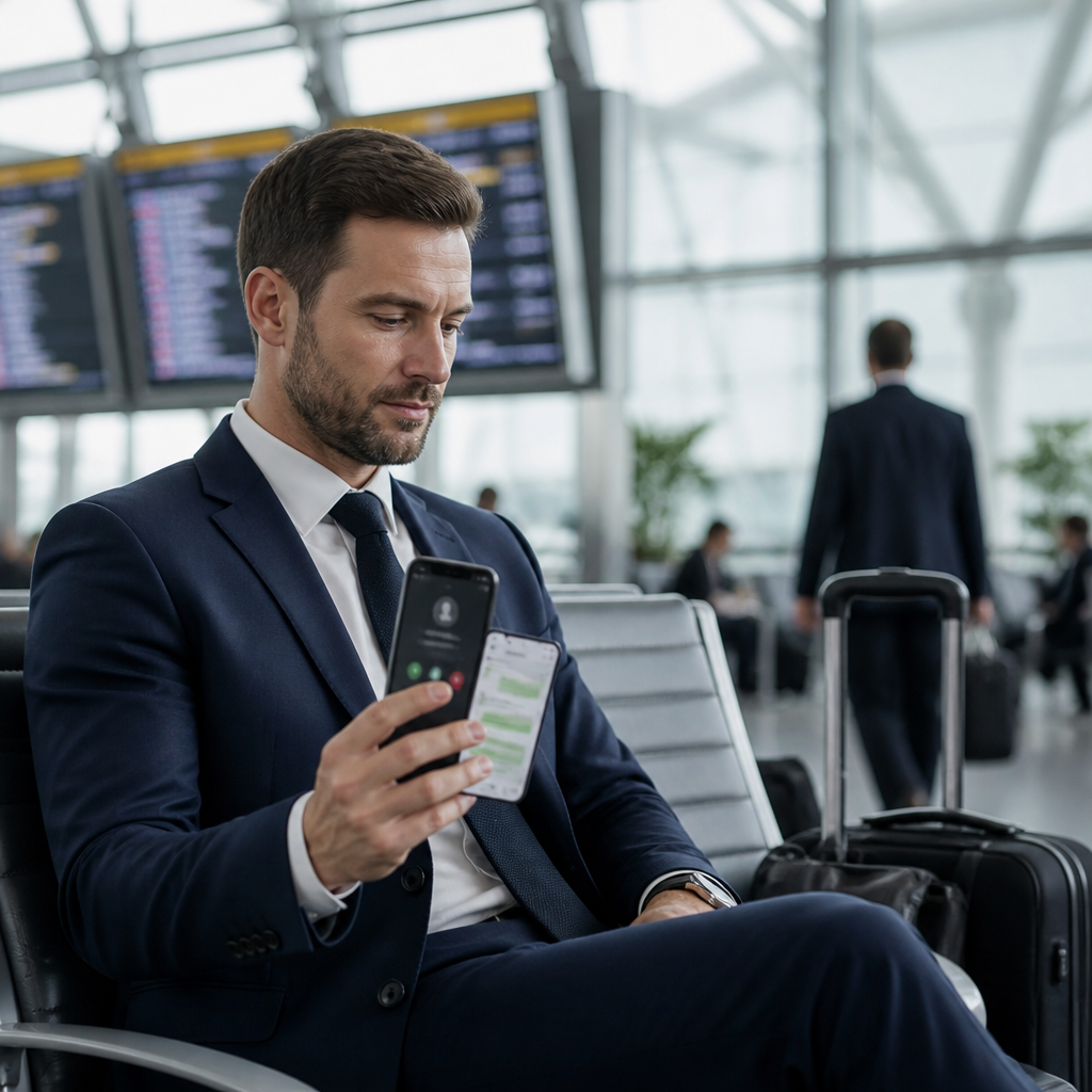Chips físicos em aeroportos estão perdendo espaço: o que muda para verificação por SMS, chamadas e privacidade - analise para decisores